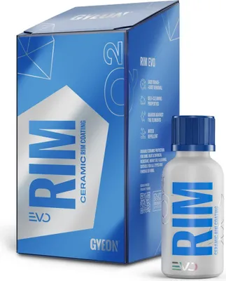 Produktbild von Gyeon Q 2 RIM, Universal, Reinigungs-Set, Rad, Felge eines Rads, Blau, Weiß, Aluminium, Metall, Transparent