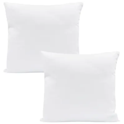 Immagine prodotto di 2x cuscino 60 x 60 cm cuscino interno trapuntato cuscino in microfibra cuscino per allergie cuscino di riempimento del letto cuscino per dormire cuscino per dormire (bianco, set di 2 pezzi 60 x 60 cm)