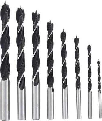 Obrázek produktu pro Sada vrtáků do dřeva 8ks 3mm - 10mm 01115