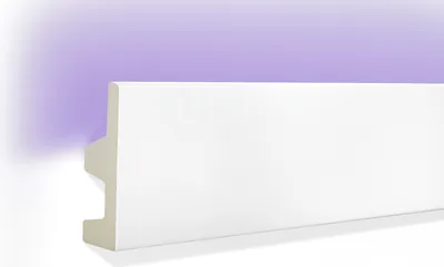 Produktbild von LED Profile aus Polyurethan- Indirekte Beleuchtung mit Stuckleisten, leicht & lichtundurchlässig - (40 Meter KF501) Lichtvouten Fassade Weiß Deckenleisten