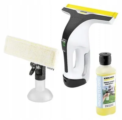 Produktbild von Akku-Fensterreiniger Kärcher 280 mm 100 Min. Laufzeit + Konzentrat 500 ml
