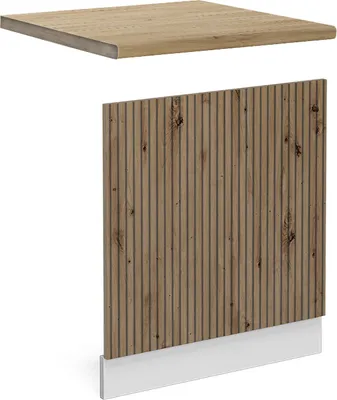 Produktbild von Frontblende Vicco R-Line Artisan-Eiche 60 cm , AP Eiche, Model 47647