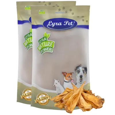 Produktbild von 200 Stk. Lyra Pet® Rinderohren ca. 6 kg