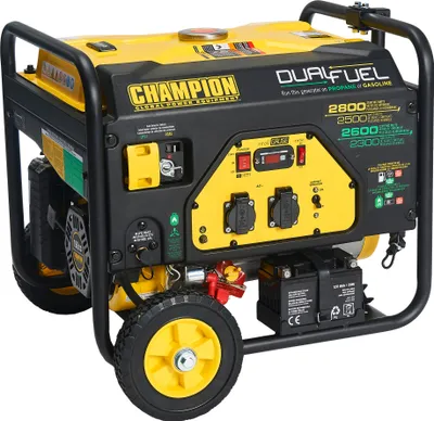 Zdjęcie produktu dla Champion Power Equipment agregat prądotwórczy benzyna+gaz 2800 W, generator przenośny
