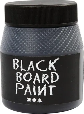 Produktbild von Creativ Company Tafelfarbe schwarz 250ml Kreidefarbe