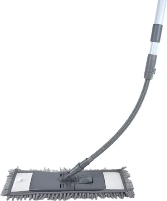 Produktbild von Michelino Clean Home Wischmopp mit Chenillebezug und Teleskopgriff