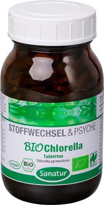 Image de Sanatur BioChlorella comprimés métabolisme & psyché, 500 comprimés