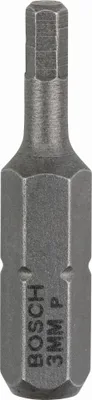 Obrázok produktu pre Skrutkovací bit Extra-Hard HEX 3, 25 mm, balenie 3 ks