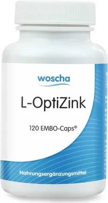 Produktbild von Woscha L-Opti Zink- 120 EMBO-Caps