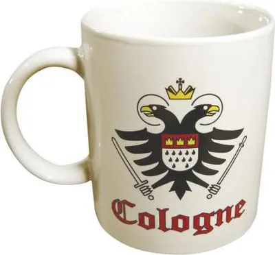 Produktbild von Keramiktasse mit Print Köln Wappen 57265