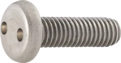 Produktbild von TOOLCRAFT 88111 Linsenkopfschrauben M4 16 mm Zweiloch Edelstahl 10 St.