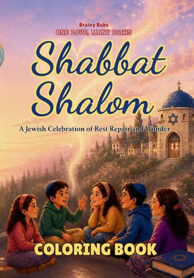 Produktbild von Shabbat Shalom Coloring Book