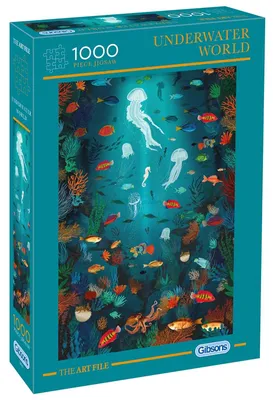 Obrázok produktu pre Gibsons The Art File: Underwater World, 1000 kusov