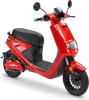 Produktbild von Elektroroller Blu:s Stalker XT2000 - E-Roller mit 950 Watt Motor, max. 25 km/h, Reichweite bis zu 59 km, rot