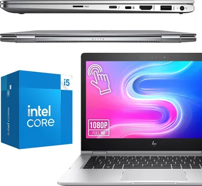 Immagine prodotto di Laptop HP EliteBook x360 1030 G2 | Intel i5-7300U | 8 GB DDR4 | 256 GB SSD | Schermo 13,3" Full HD | Sistema operativo Windows 10 | Condizioni: Grade A-