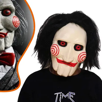 Produktbild von Horror Clown Maske Erwachsene Halloween Gruselige Puppen Masken, für Halloween, Karneval, Cosplay