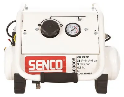 Image de Compresseur sans huile silencieux 5L SENCO AC8305
