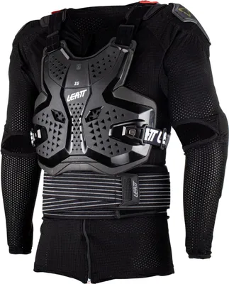 Leatt AirFlex Stealth Protektorenshirt (Black,XL) - Main Image