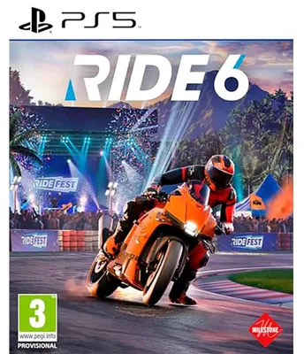 Produktbild von Playstation Games Ps5 Ride 6 Durchsichtig Durchsichtig One Size