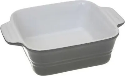 Obrázek produktu pro Kulatá hliněná mísa ŠEDÁ