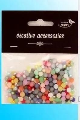 Image de Demi-perles de 6 mm, environ 350 pièces - Galeria Hobby