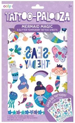 Imagen del producto de Ooly Tattoo Palooza: Tatuajes temporales, magia de sirena
