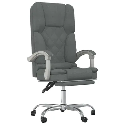 Zdjęcie produktu dla VidaXL 349686, Metal, Poliester, Szary, 1 szt.