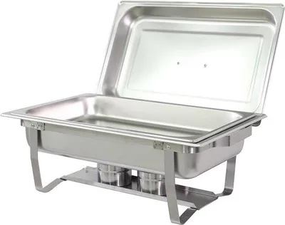 Produktbild von Professionelle Buffetheizung, 9 Liter, Edelstahl, Hochleistungs-Kochgerät