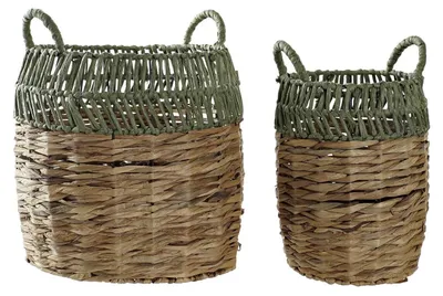 Immagine prodotto di Set di 2 cesti in vimini, dimensioni 33x33x40 cm