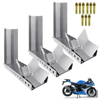 Produktbild von Motorständer - Motoreinstellvorrichtung - Vorderradklemme - Transportständer - Radheber - Stahl, pulverbeschichtet