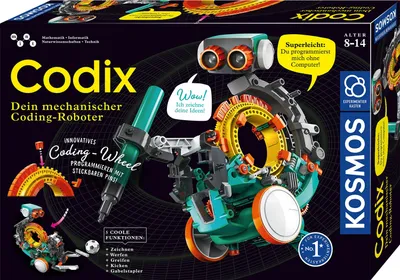 Produktbild von KOSMOS - Codix - Dein Mechanischer Coding-Roboter