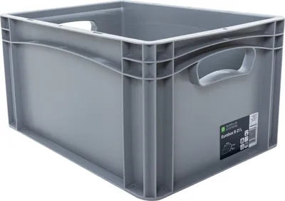 Produktbild von Eurobox 40 x 30 x 22 cm, 20,8 L, grau