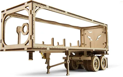 Produktbild von UGEARS Modellbausatz Anhänger für LKW Heavy Boy