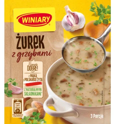 Zdjęcie produktu dla Winiary Żurek z grzybami Nasza Specjalność 49 g