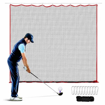 Obrázek produktu pro Golfová síť o rozměrech 3 x 3 metry, vhodná pro použití na zahradě a v garáži