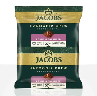 Produktbild von Jacobs Harmonia Brew Filterkaffee - 80 x 60g Kaffee gemahlen