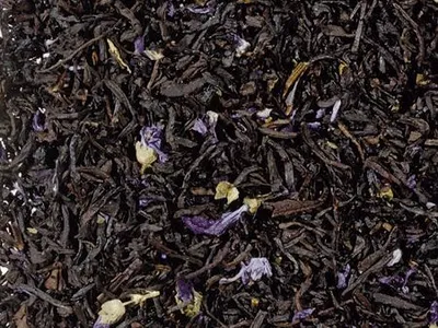 Produktbild von 1 kg  Schwarztee Earl Grey Blue Flower Bergamotte-Note aromatisiert