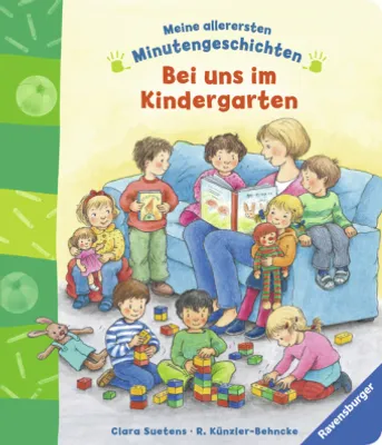 Produktbild von Meine allerersten Minutengeschichten: Bei uns im Kindergarten