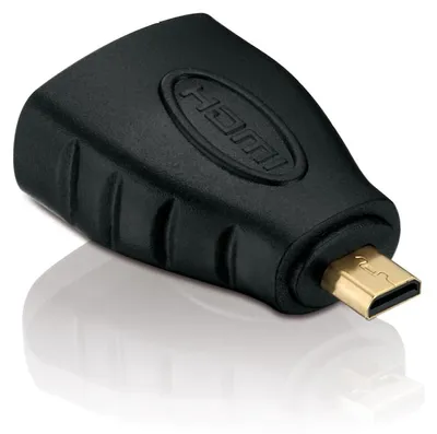 Produktbild von PureLink Adapter, micro HDMI St./HDMI Bu., FULL HD, BASIC, schwarz