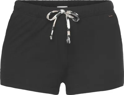 Produktbild von LASCANA Pyjamashorts schwarz Größe 44/46