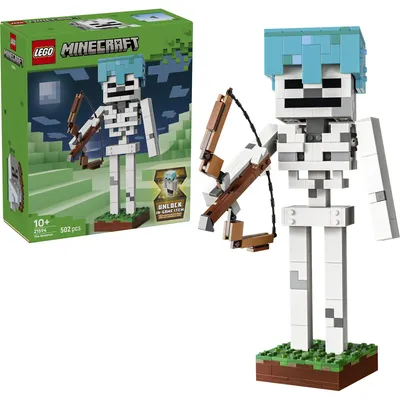 Zdjęcie produktu dla LEGO Minecraft Szkielet, Zestaw do budowania, 10 lat(a), Plastik, 502 szt., 700 g