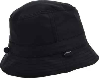 Produktbild von Seeberger rollbarer leichter Sympatex Regenhut mit sehr schmaler Krempe, schwarz, Gr. 57