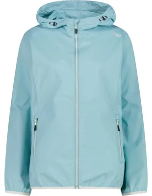 Produktbild von CMP Damen Jacke Rain Jacket Fixed Hood Türkis 48