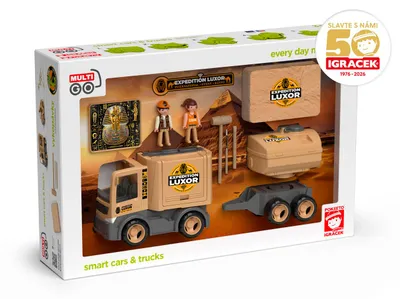 Obrázek produktu pro MultiGO Expedice Egypt – Igráčci archeologové, auta, vykopávka