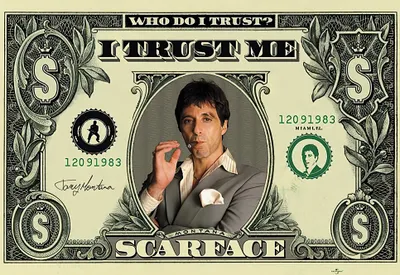 Zdjęcie produktu dla Plakat Scarface Dollar 91.5x61cm