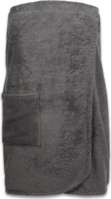 Produktbild von Damen Saunakilt Frottee, grau, 100% Baumwolle, L/XL
