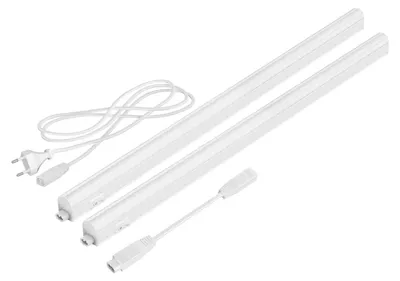 Productafbeelding van parlat LED inbouwspots Rigel, elk 57,3 cm, elk 880 lm, wit, set van 2