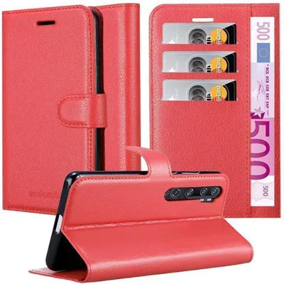 Image de Cadorabo Housse pour Xiaomi RedMi NOTE 10 4G / RedMi NOTE 10S Housse de protection en rouge Housse de téléphone portable Etui Case Cover