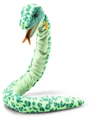 Obrázek produktu pro Steiff 095375 Džinový had, plyš, 130 cm, světle zelený