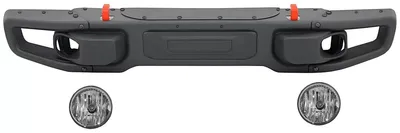 Produktbild von Metall Frontstoßstange für Jeep Wrangler Rubicon JK 07-17 10th Anniversary Hard Rock.
